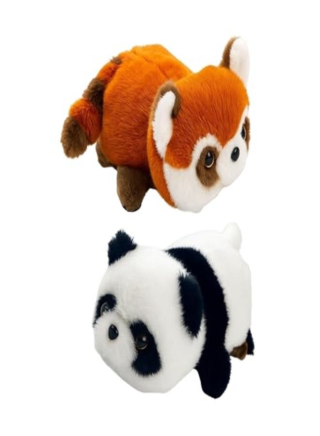 Stuff Tree Reversible Panda Fox Soft Toy 25cm, Flip Plush Stuffed Animal, Ultra Soft Kids Toy & Gift - Image 2